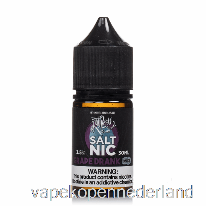 Vape Nederland Druif Dronk Op Ijs - Meedogenloos Zout - 30ml 50mg